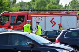 Śmierć strażaków w Białymstoku - zawalił się podwieszany sufit