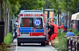 Kielce: ratownicy medyczni protestowali w obronie zwolnionych kolegów