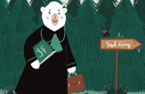 Niedźwiedzica adwokatka/ekolożka będzie przybliżać dzieciom prawo