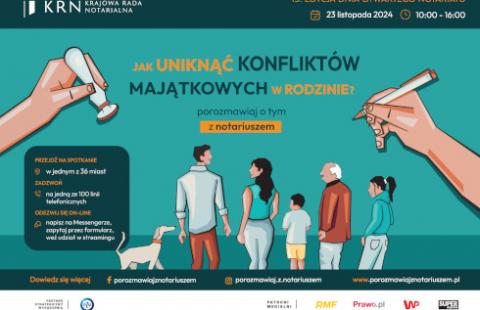 O zachowku, zrzeczeniu dziedziczenia i kręgu spadkobierców w Dniu Otwartym Notariatu