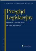 Przegląd Legislacyjny - Kwartalnik Rady Legislacyjnej Nr 2/2020 [112]