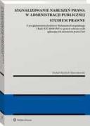 Sygnalizowanie naruszeń prawa w administracji publicznej