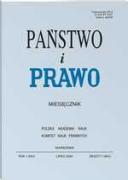 Państwo i Prawo - Nr 7/2024 [941]